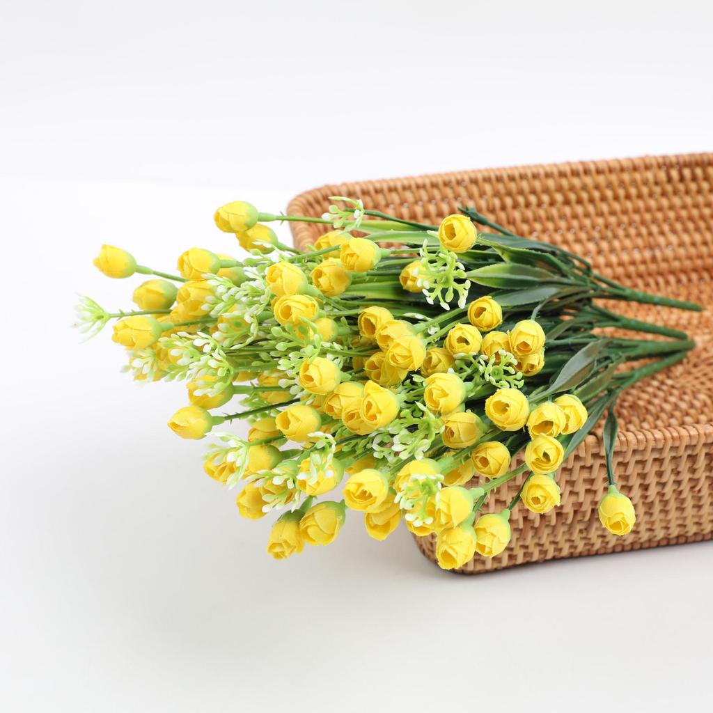 Artificial Greenery Bouquets for Home, Hotel, Wedding, and Decoration
