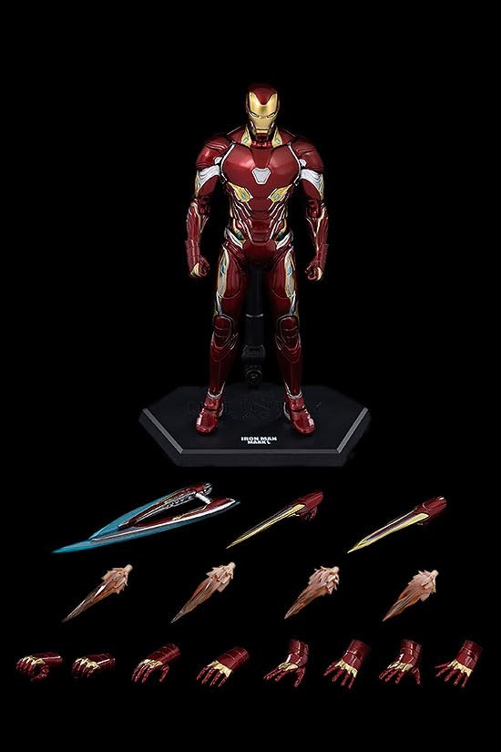 Infinity Saga DLX Iron Man Mark 50 scale metal painted movable figure resale 1/12 ABS&PVC&zinc alloy&other