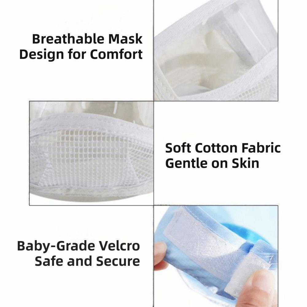 Transparent Cat Mouth Cover Adjustable Safety Protective Cover Pet Anti-Bite Muzzle Pet Supplies
