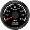 ELING 52mm GPS Speedometer 30M 0-60M 80MPH 120M 0-200MPH Odometer with 7 Colors Backlight for Car Truck Boats