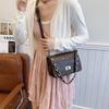 Commuter Diamond Summer Trend Small New High-end Messenger Bag Bag Chain Portable Girl Small Square Bag