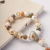 Unisex Bodhi Bracelet, Lucky Cat Design, New Chinese Style Travel Gift