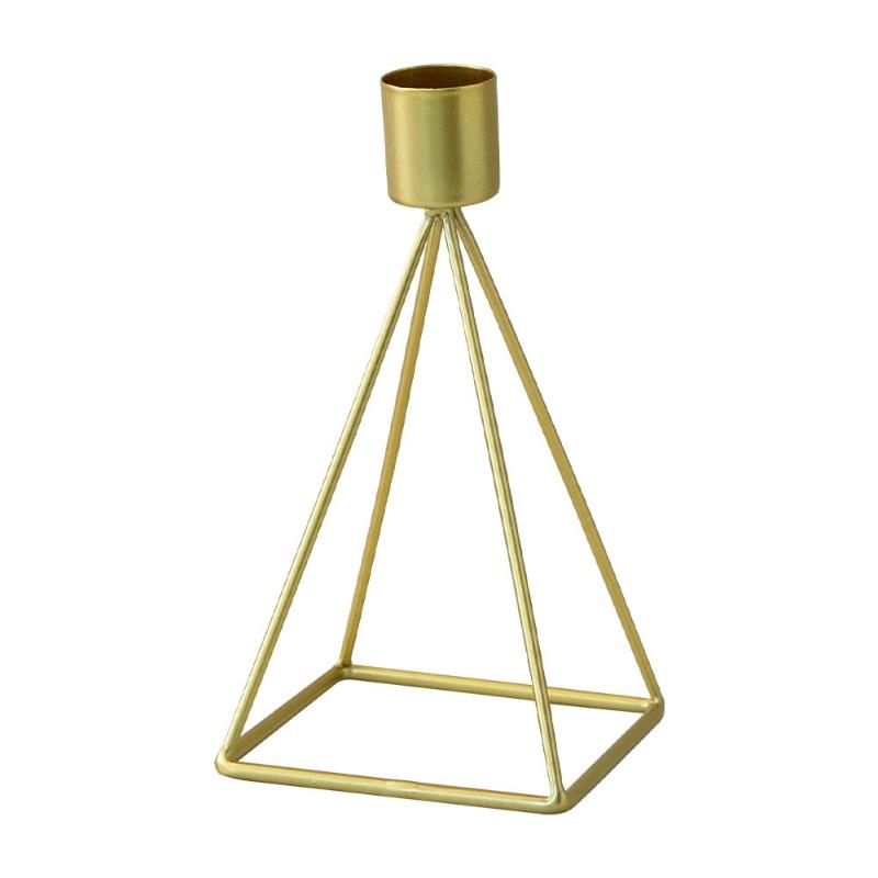 Iron Christmas Candlestick Living Room Ornament, Candlestick Romantic Decoration for Dining Table