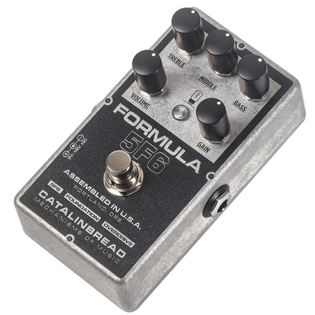 Catalinbread Formula 5 F6 Classic Tweed Bassman Foundation Overdrive Pedal