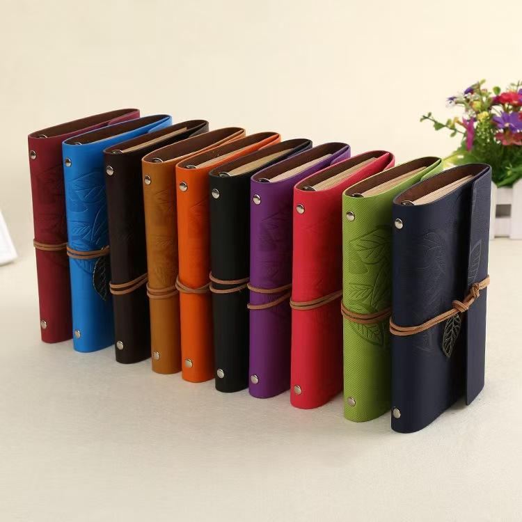 Korean Stationery Loose-leaf Book Creative Notebook 6-hole Loose-leaf Handbook Notebook 125*185 чёрный