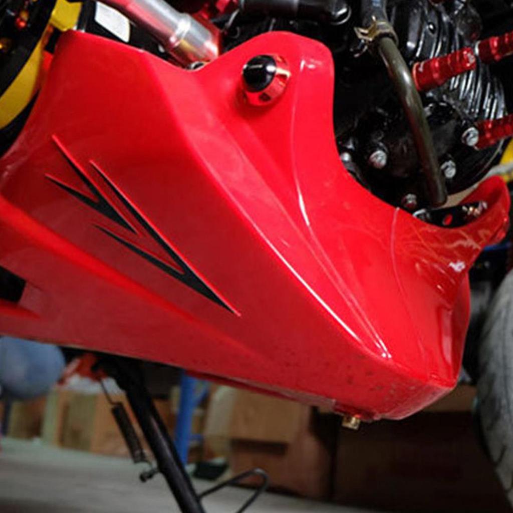 Motorcycle Lower Leg Fairings & Engine Guard, Under Cowl Shrouds For Weather Protection & Aesthetic Commuting Long Distance Ride