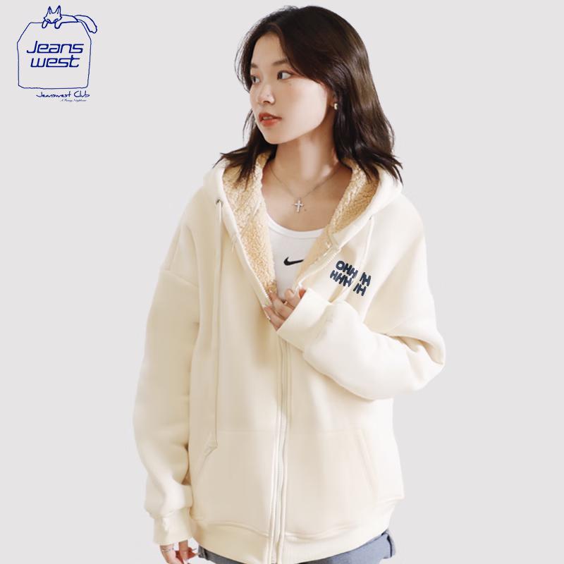 Jeanswest Club Women's Hooded Full-Zip Sweatshirt