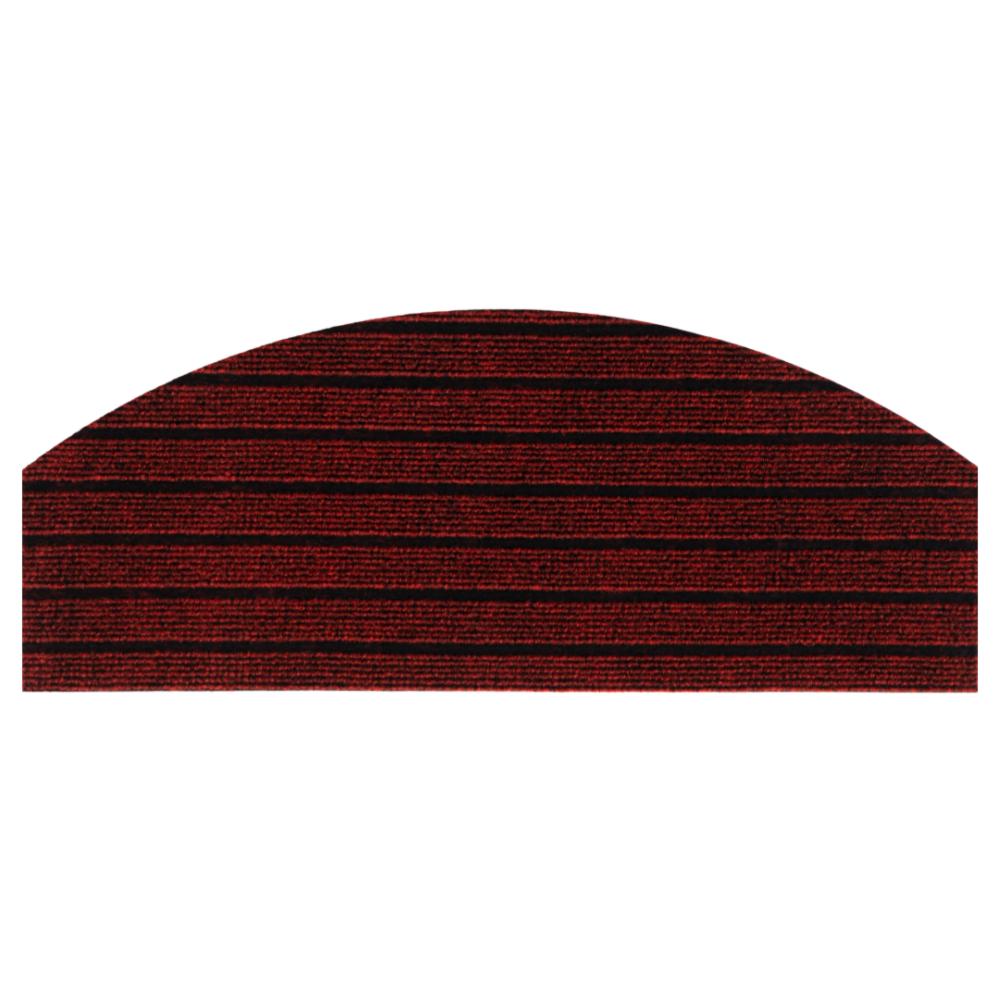 

Semi-Circular Stair Mat Rug Self-Adhesive Non-Slip Stair Tread Carpet 4mm Thick Anti-Fall Household Floor Mats All Indoor Places