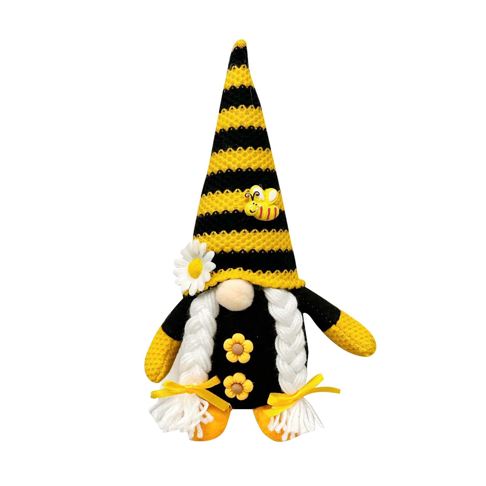 

Bee Festival Faceless Doll Curtain Decoration Ribbon Holiday Decoration Ornament Curtain Tie Decoration Hanging Piece One Size