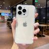 Phone Case For iPhone 17 Air 16 15 14 7 8 Plus 13 12 11 Pro Max Clear Bumper Hard Silicone Luxury Transparent Shockproof Cover