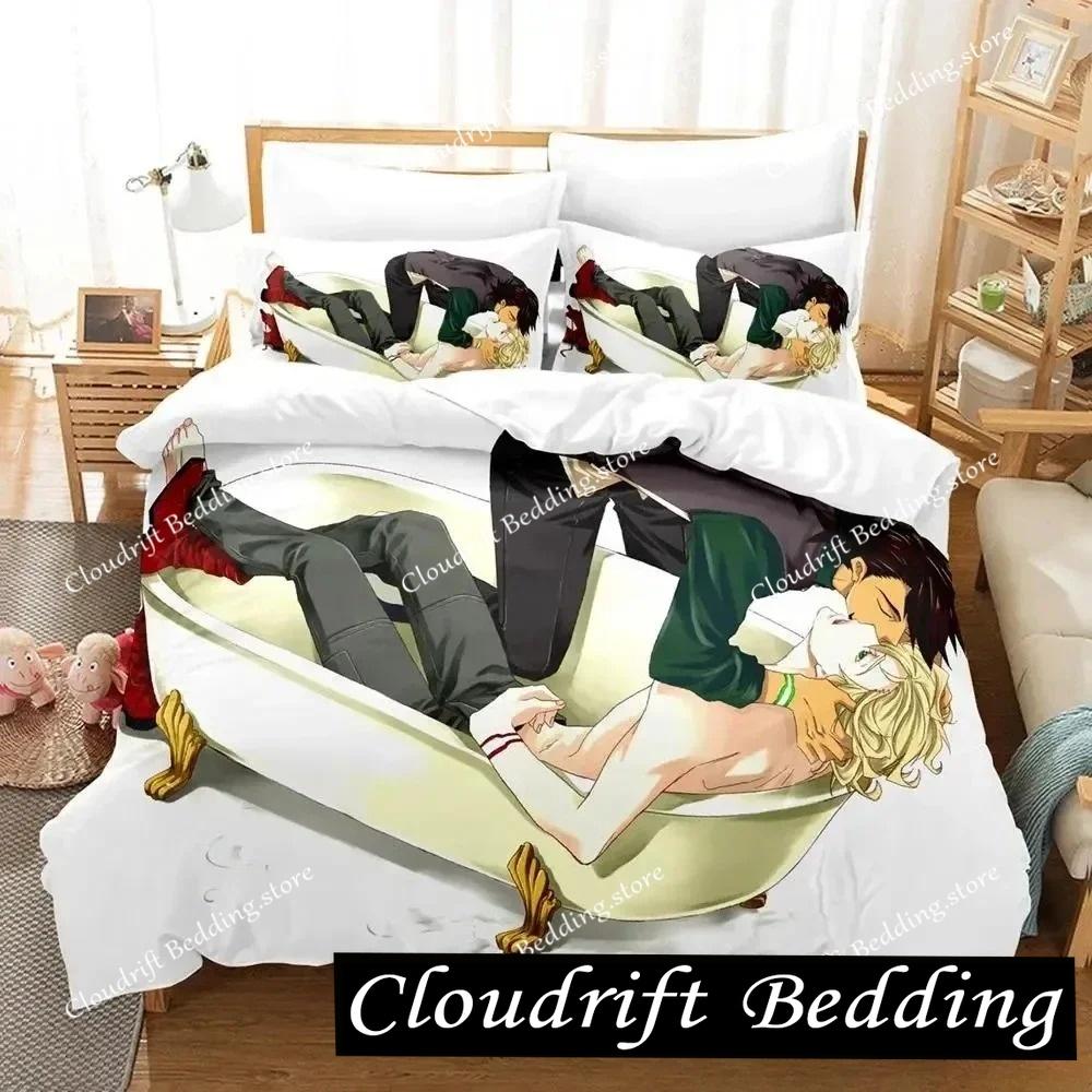 Tiger & Bunny Bedding Set Single Twin Full Queen King Size Bed Set Adult Kid Bedroom Duvet Cover Sets 3D Anime Parure De Lit Bed