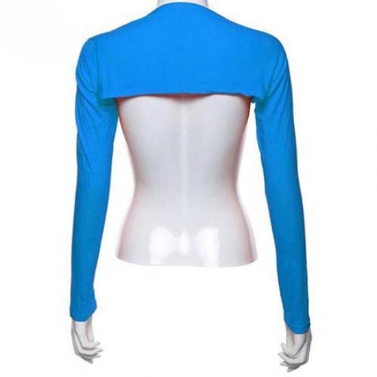 Damen Modal Baumwolle Hijab Einteilig Schulterärmel Armabdeckung EMA