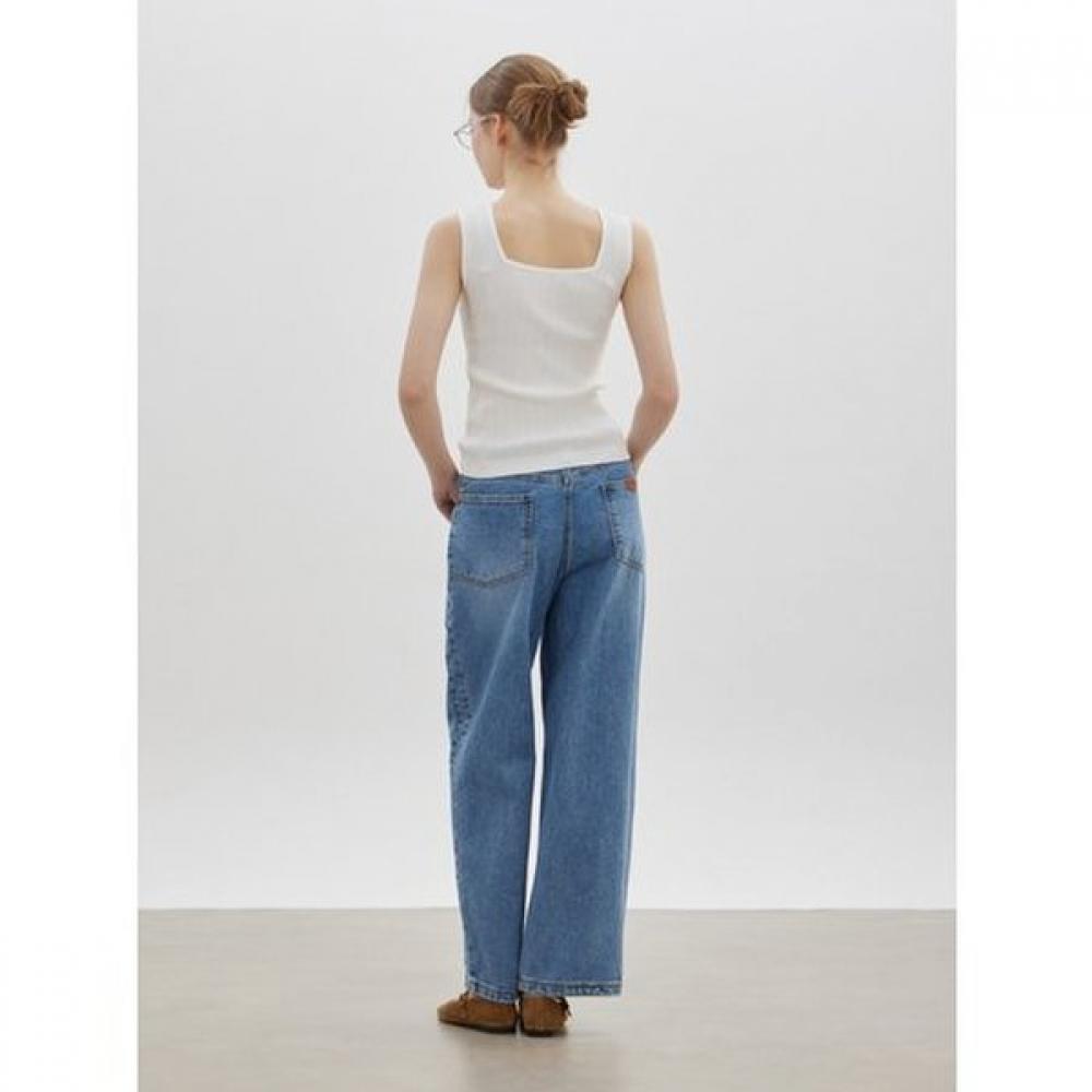 Cc Collect Pin Tuck Baggy Denim Pants C261psa401