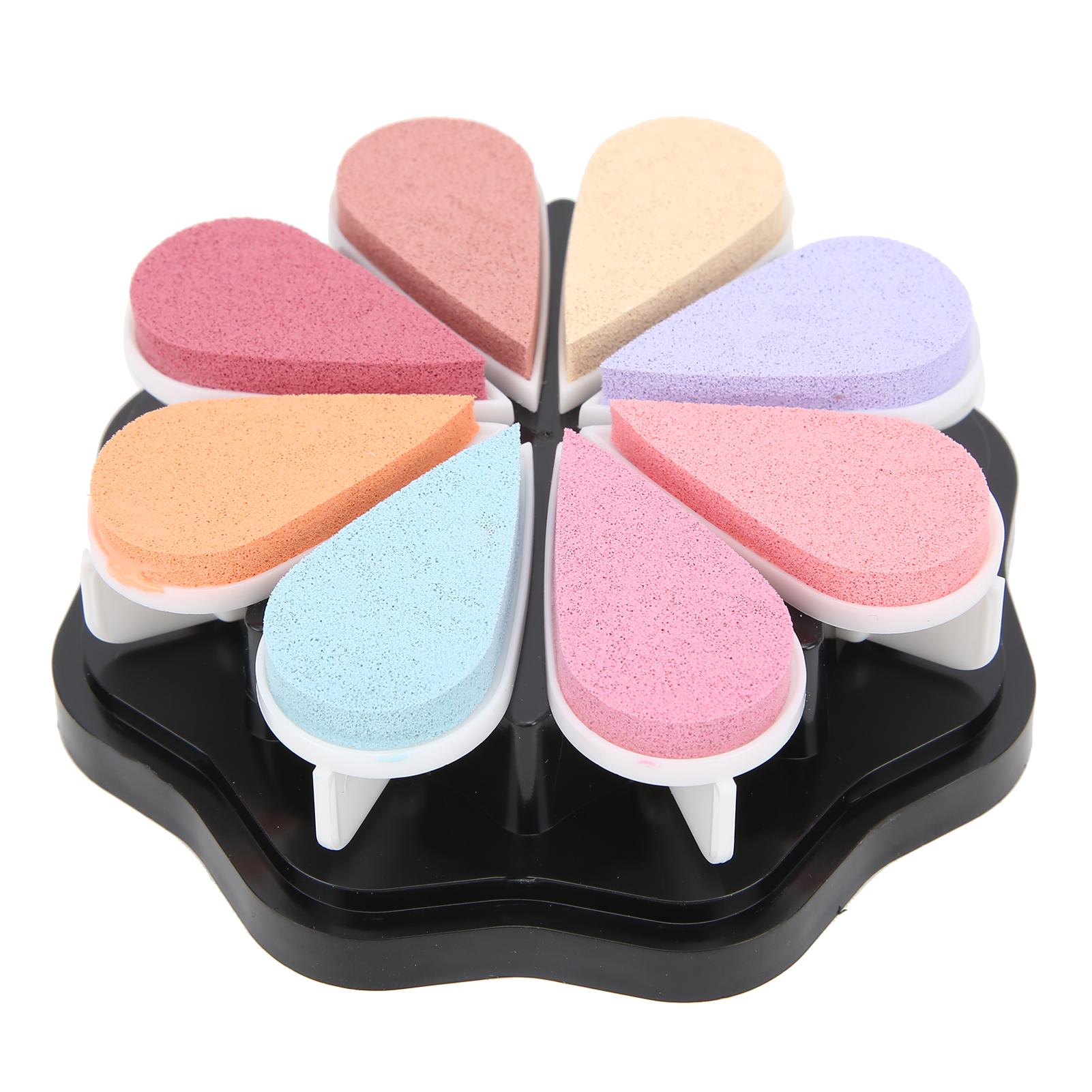 

Stamp Pad Petal Shape Finger Creativity Ink Pad for DIY HandMade Office Supplies(1027 Soft )