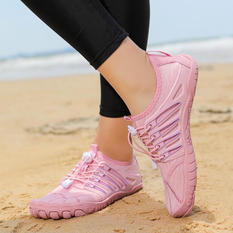 Unisex Aqua Schuhe Leicht Atmungsaktiv Outdoor Watschuhe Schnelltrocknend Strand Aqua Schuhe zum Schwimmen Surfen Kajakfahren Übergröße 36-46