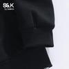 Baleno Men's S&K Series Solid Hooded Sweatshirt