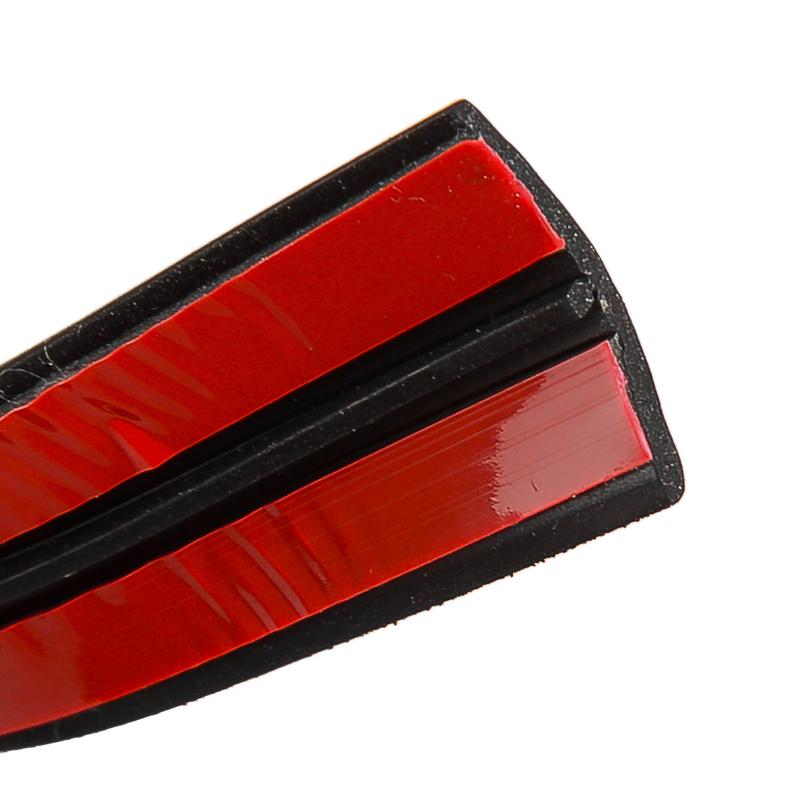 2m Car Windshield Roof Window Seal Weather Strip Noise Ulation T-Shape Moulding Trim Black