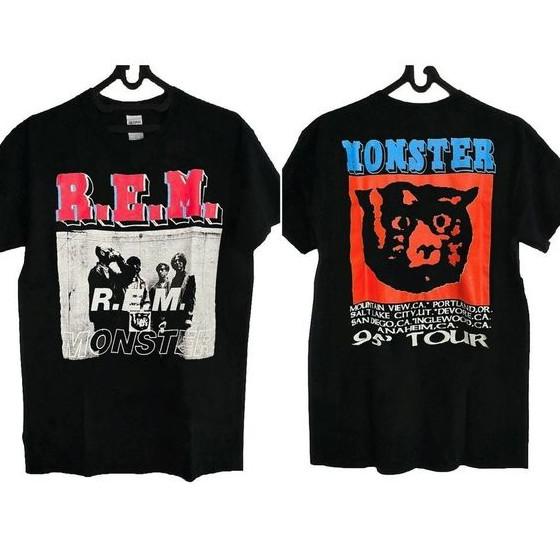 Vintage 1995 Monster Tour T-Shirt Rock Band Tour 1995 Tee Unisex T-Shirt S