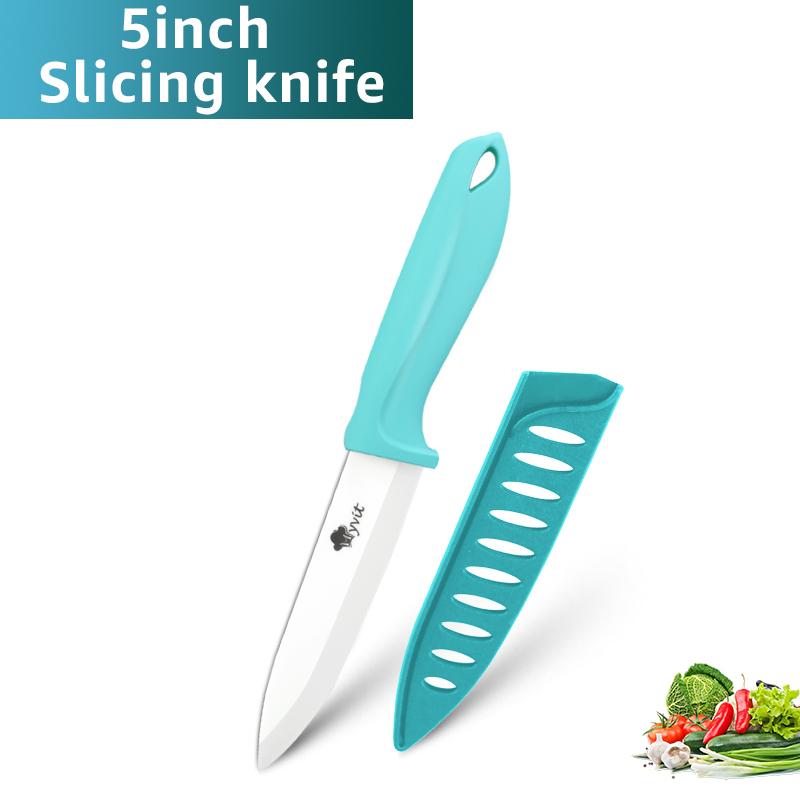Ceramic Knives Kitchen Knive 3 4 5 6 inch Chef Paring Utility Slicing Bread Knife +Peeler Zirconia White Blade Cooking Tool