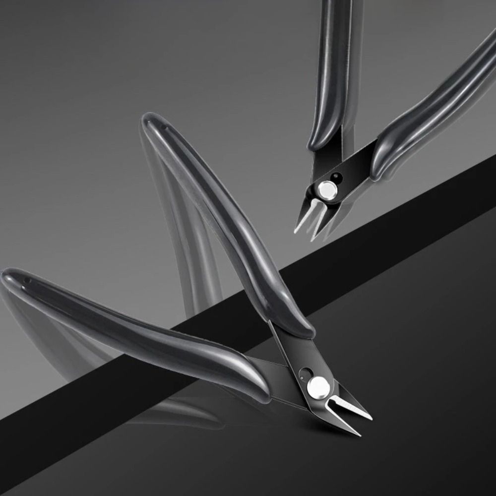 2 STÜCKE Mini Spitzzange Praktisch Langlebig Seitenschneider Handwerkzeuge Hochkohlenstoffstahl Elektrischer Draht Kabelschneider