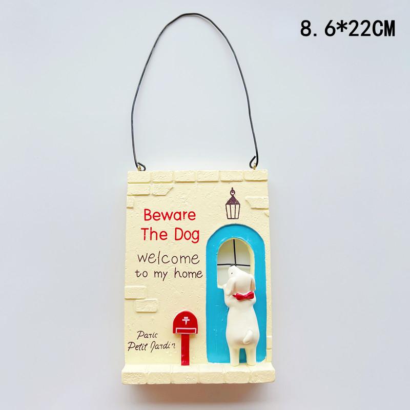 Kawaii Korean Style Dog Fridge Magnets Wedding Gifts Home Decor Fridge Stickers Children Toys Festival Gifts Blackboard Stickers