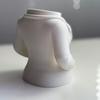 1pcs Nurse Shaped Pen Holder – White Coat Design, PLA Desktop Decoration, Medical Student & Worker Gift