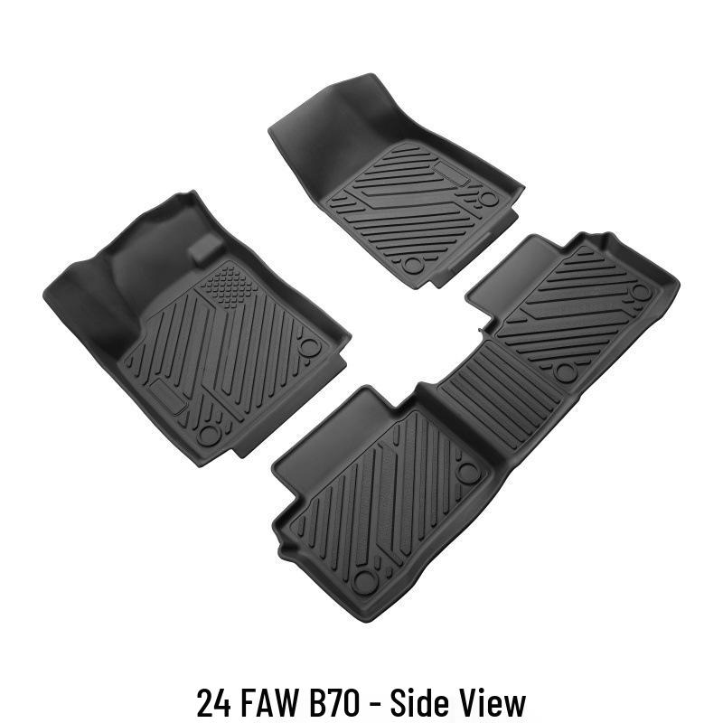 Eco-friendly TPE 3D Floor Mats for Bestune B70 2024 - Anti-slip, High-edge Interior Accessories