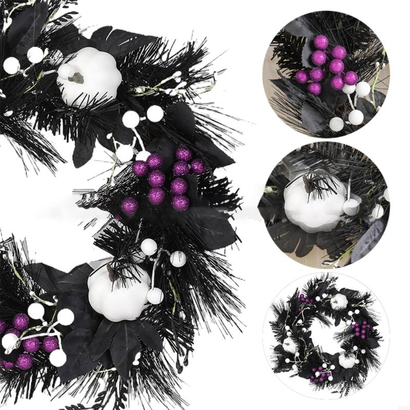 

Gothic Garlands Halloween Door Wreath Front Door Wreath for Indoor Outdoor Party China Mainland