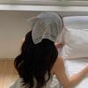 French White Polka Dot Headscarf Silk Scarf Female Cute Sweet And Playful High-End Small Square Scarf Idyllic Retro Versatile