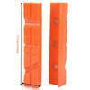 2pcs Nylon Vise Jaw Pads Strong Magnetism Protective Jaw Pads Vise Jaw Covers  For Metalworking