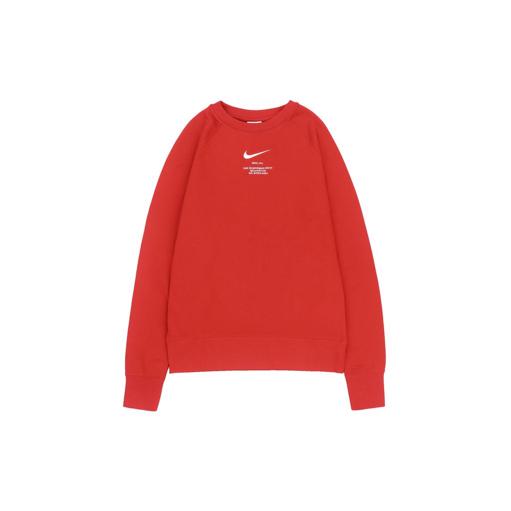 Nike Sweatshirts Men's Red Crew Neck Moderate Regular FD9893-657