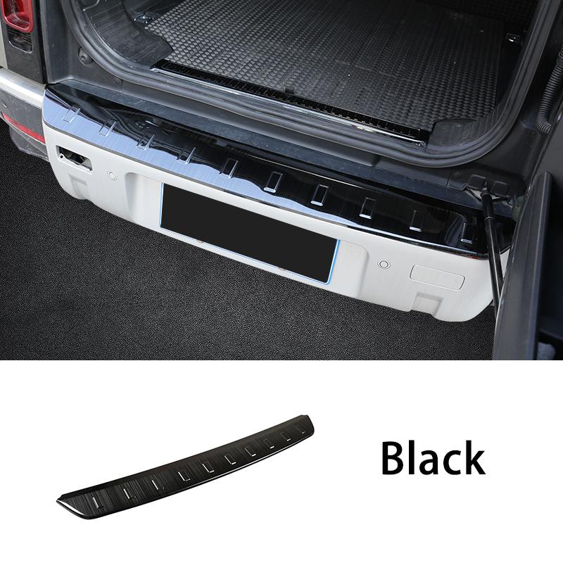 Stainless Steel External Rear Bumper Guard Plate Protect Cover Trim,For Land Rover Defender 110 130 2020-2021,Car Accessories