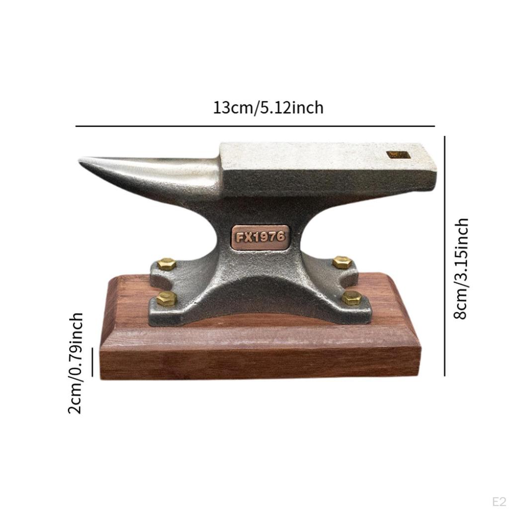 Single Tip Anvil Metal Working Tool Blacksmiths Bending Household Compact Metalsmith Forging
