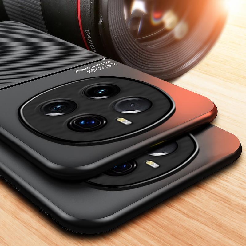 For Honor Magic 7 Pro 7Lite Case Soft Silicone Shockpoof With Car Magnetic Holder Back Cover for Magic7 7Pro Leather Phone Cases