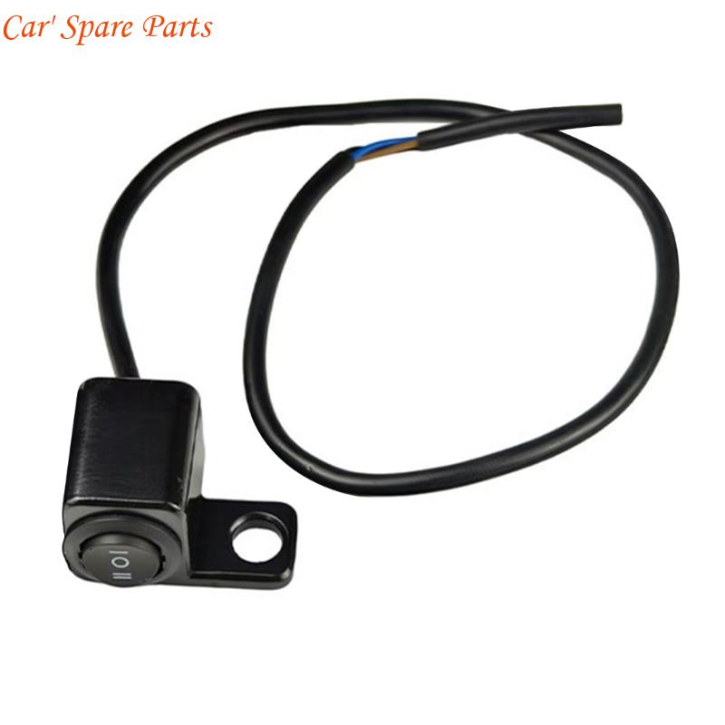 Y4UA Motorcycle Headlight Switches 3 Speed Switches Button Handlebar Mirror Mounted