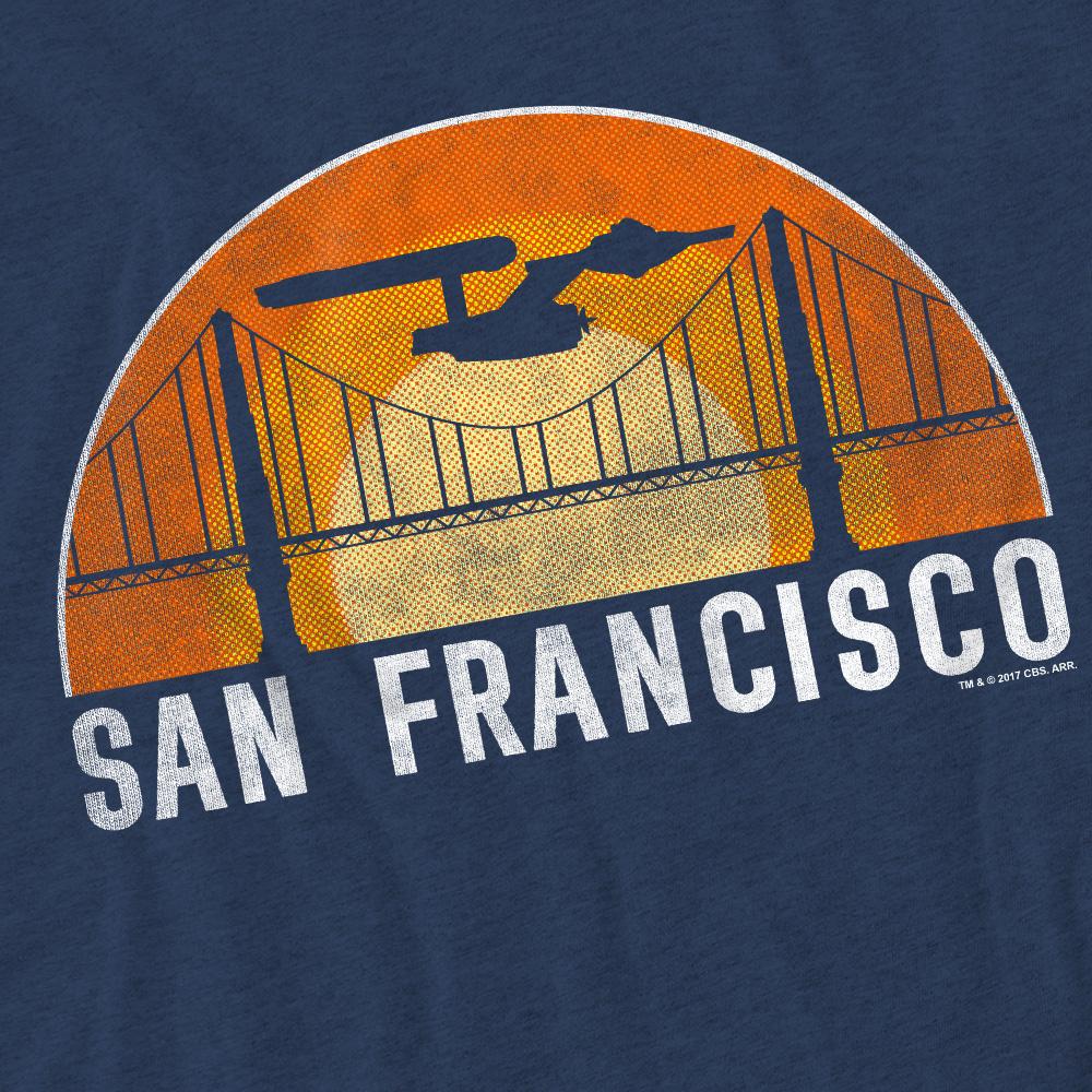STAR TREK Unisex Erwachsenen San Francisco Trek T-Shirt