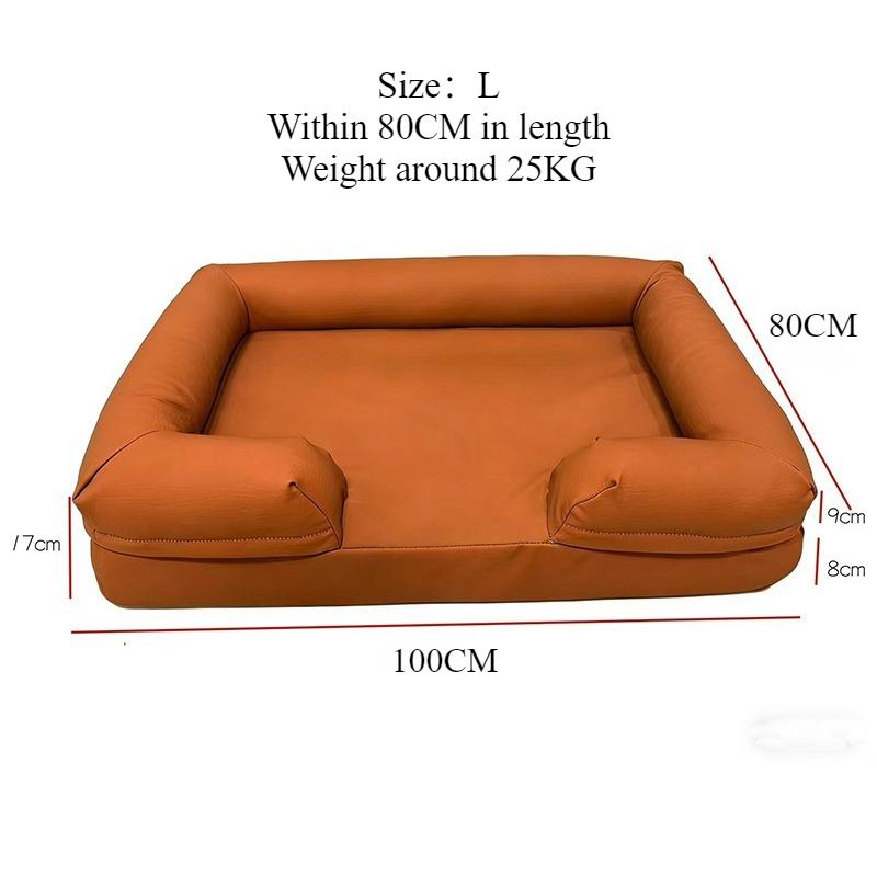 Large Waterproof Dog Bed Sofa Luxury Washable Removable Dog Beds Puppy Elderly Dogs Bed Care Paralyzed Rehabilitation Pet Sofas