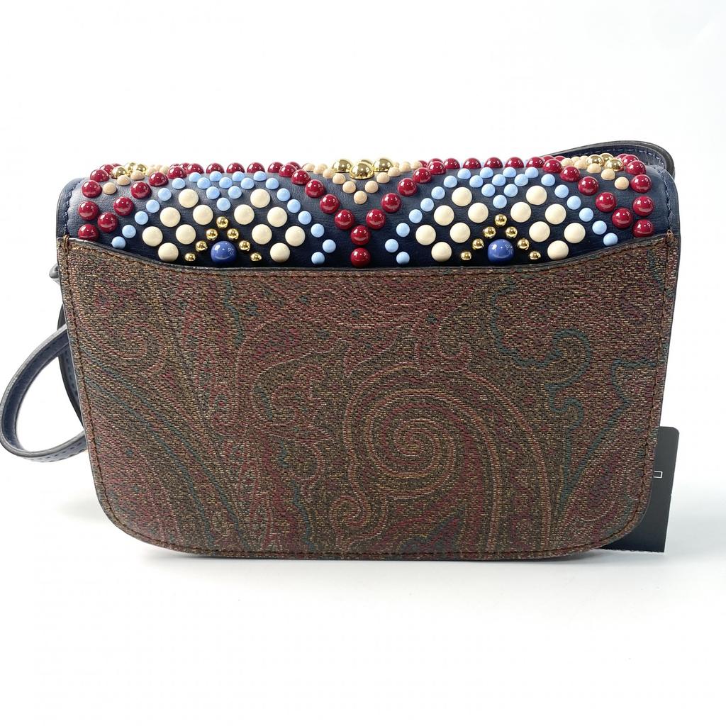 Used ETROShoulder Bag beads/leather Women