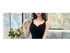 Chic Spicy Girl Sexy Camisole Dress: Slimming Waist-Cinching Pleated Mesh Hip Wrap Skirt