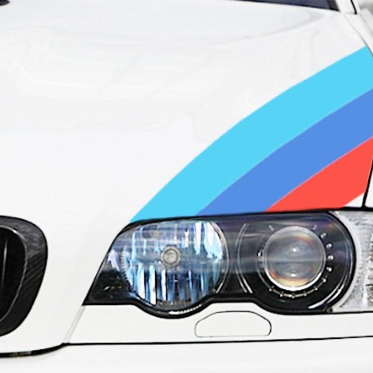 200*15cm Autos Multi-Color Stripe Karosserie Modifield Vinyl Aufkleber Dekoration Aufkleber
