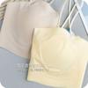Ultra-thin tube top underwear women's big breasts show small anti-light word jelly beautiful back anti-sagging summer ice silk seamless chest wrapping