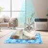 Pet Ice Mats Cooling Dog Bed Dog Cooling Crate Ice Pad Cooling Sleeping Pad for Small Dogs Napping Accessories Pet Supplies