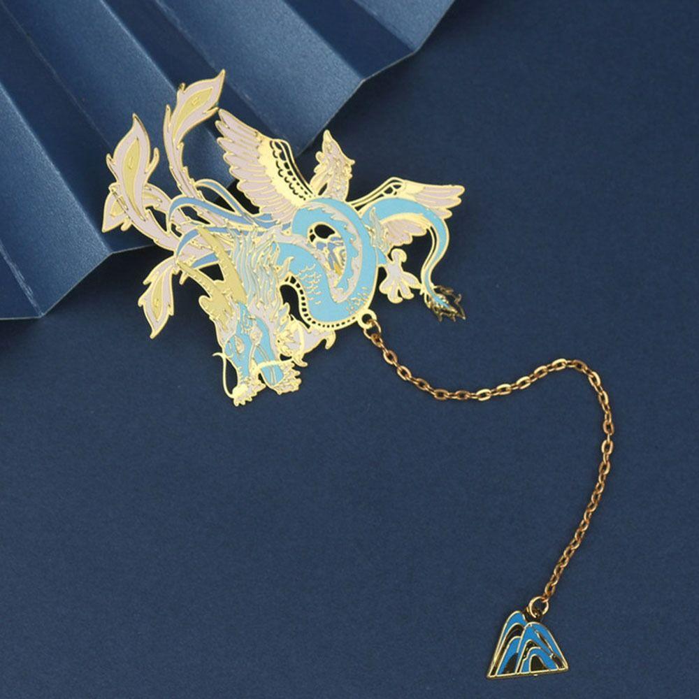 Высококачественная Металлическая Полая Закладка Запретный Город Полая Закладка для Страницы Книги Китайский Стиль Разметка Страниц Книги