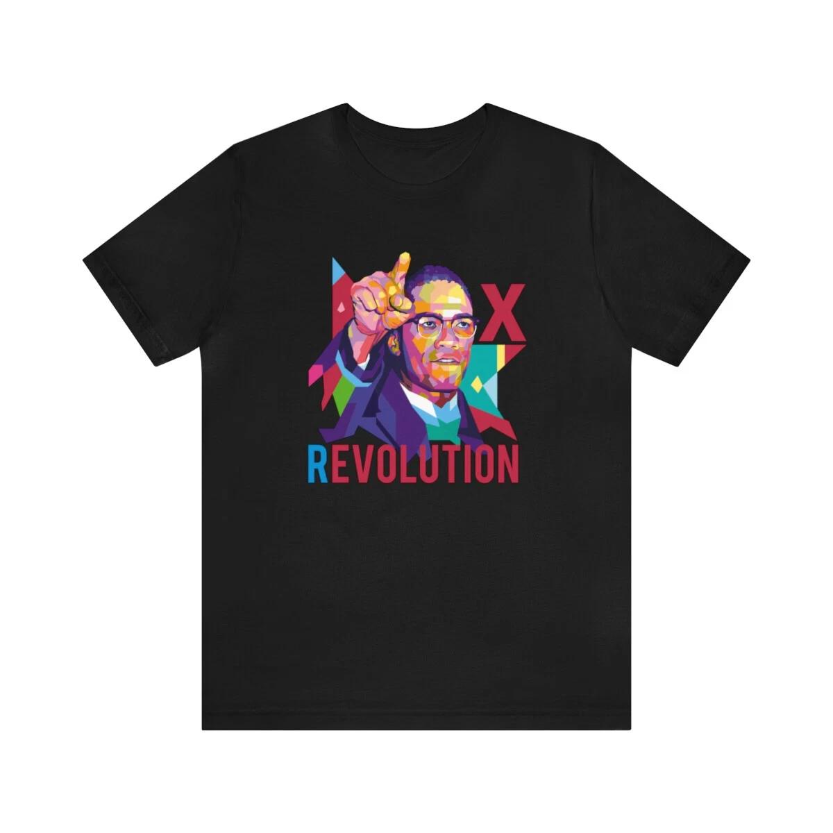 

Malcolm X T shirt, Civil Rights T shirt, 1960s Revolutionary Islam Tee Shirt 3XL