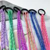 5/6Pcs Colorful Twist Braid Hair Ties Bohemian Style Kids Wig Ponytail Headbands  Party