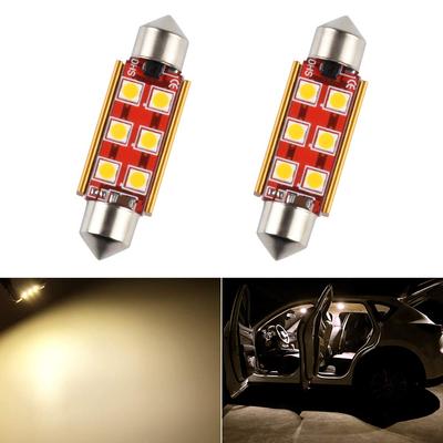 Futwod T10 41 LED Room Lamp, Bulb Color, LED Bulb, T10, 41mm, LED, Room