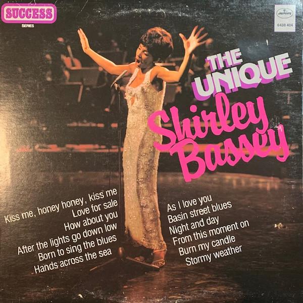 Виниловая пластинка SHIRLEY BASSEY The Unique Shirley Bassey 6438404 Mercury Канада Поп Б/у