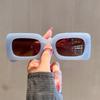 Men Women Rectangular Sunglasses Vintage Design Candy Color Square Sun Glasses Ladies Outdoor Ultraviolet Eyewear