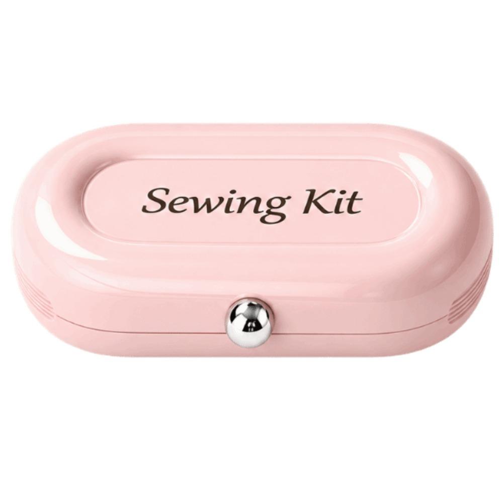 Portable Magnetic Needle and Thread Box DIY Hand Sewing Tool Kit for Dormitories