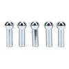 5 pz Tappo a Sfera per Cavo Adatto per Cavi Metallici da 6 mm Antiruggine Tappo per Macchina Puleggia da Palestra